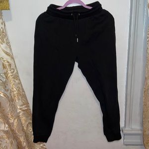 black jogger